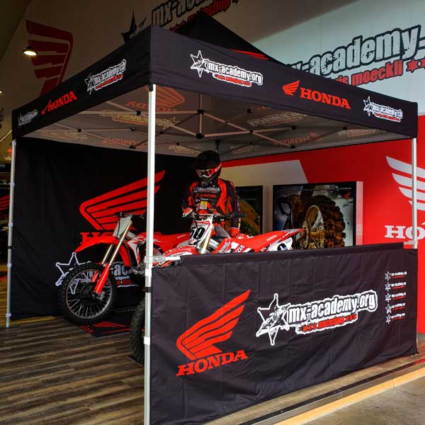 Motocross Honda Zelt – Bild 2 – Motocross Honda Zelt Schweiz