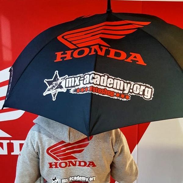 Honda Regen- und Sonnenschirm – Bild 2 – Motocross Schirm kaufen